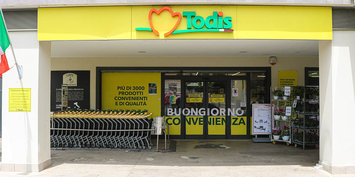 Todis chiude il 2023 con un fatturato di 1,2 miliardi di euro, + 16% a rete totale